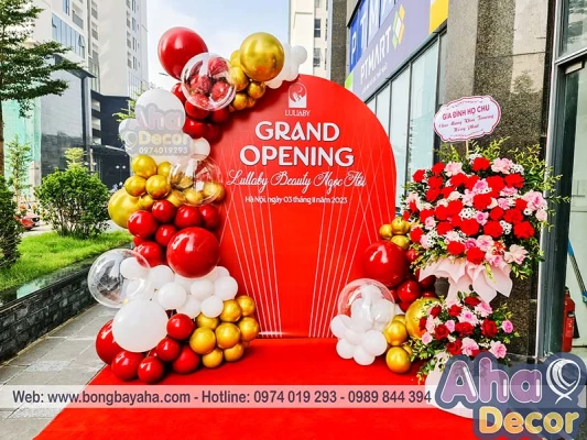 Trang Trí Khai Trương 02